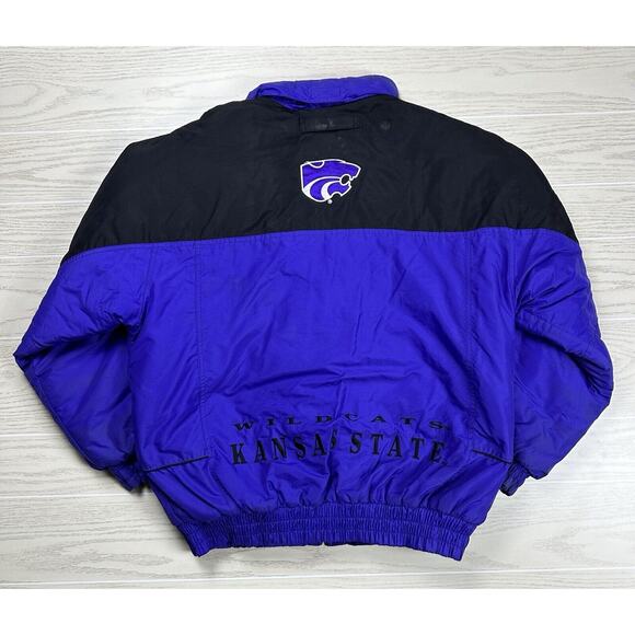Vintage Kansas State Wildcats Logo Athletic Jacket - Picture 4 of 6